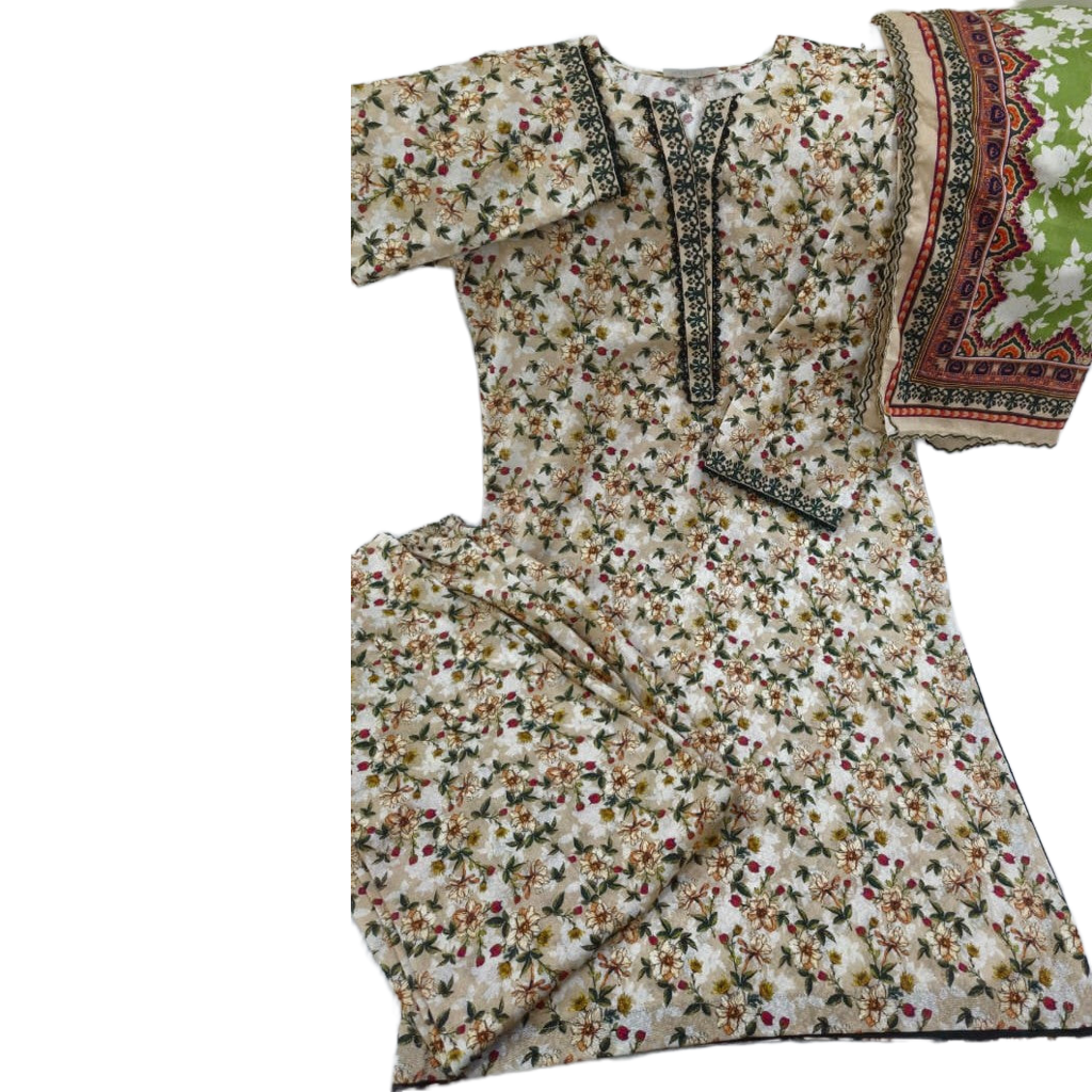 TT-W24 - Soft Khaddar - 3 piece