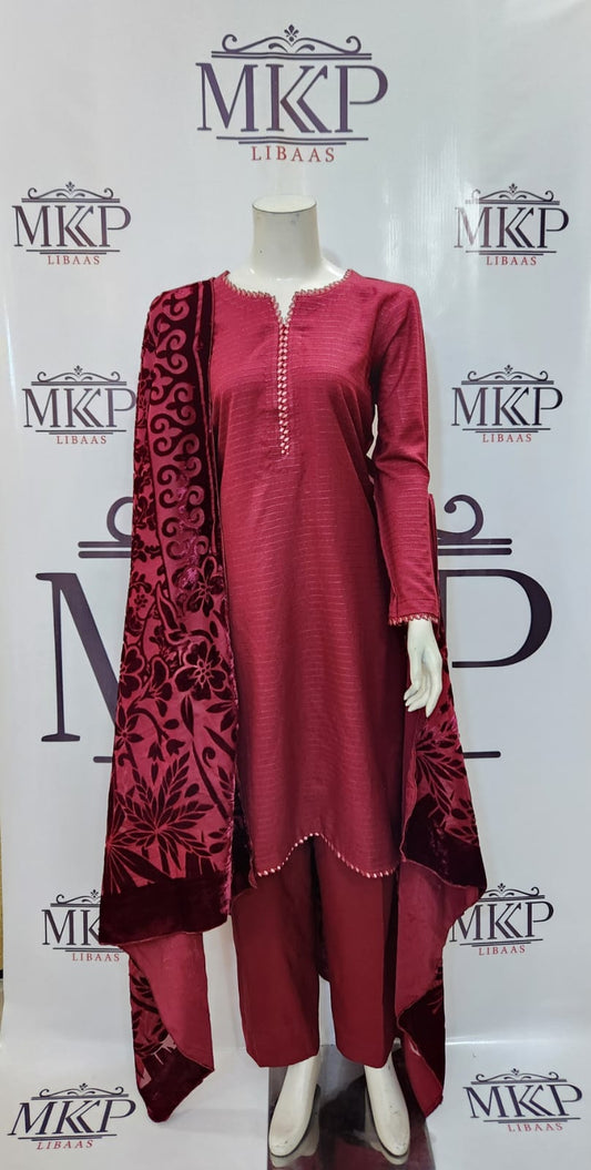 TT-W61 - Dhanak Suit - 3 Piece