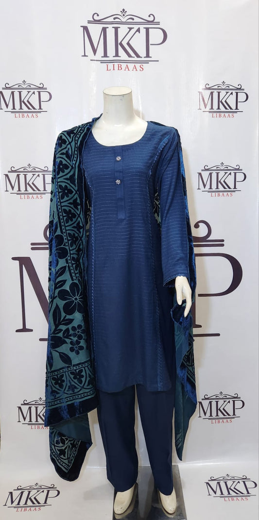 TT-W66 - Dhanak Suit - 3 Piece